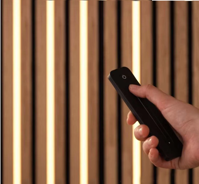 LED lighting kit for acoustic wall panels